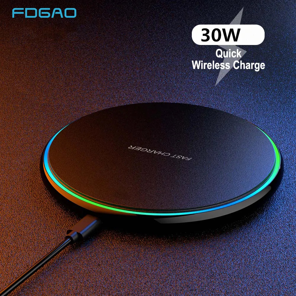 Navando | Snel Draadloos Oplaadpad Met USB-C Aansluiting