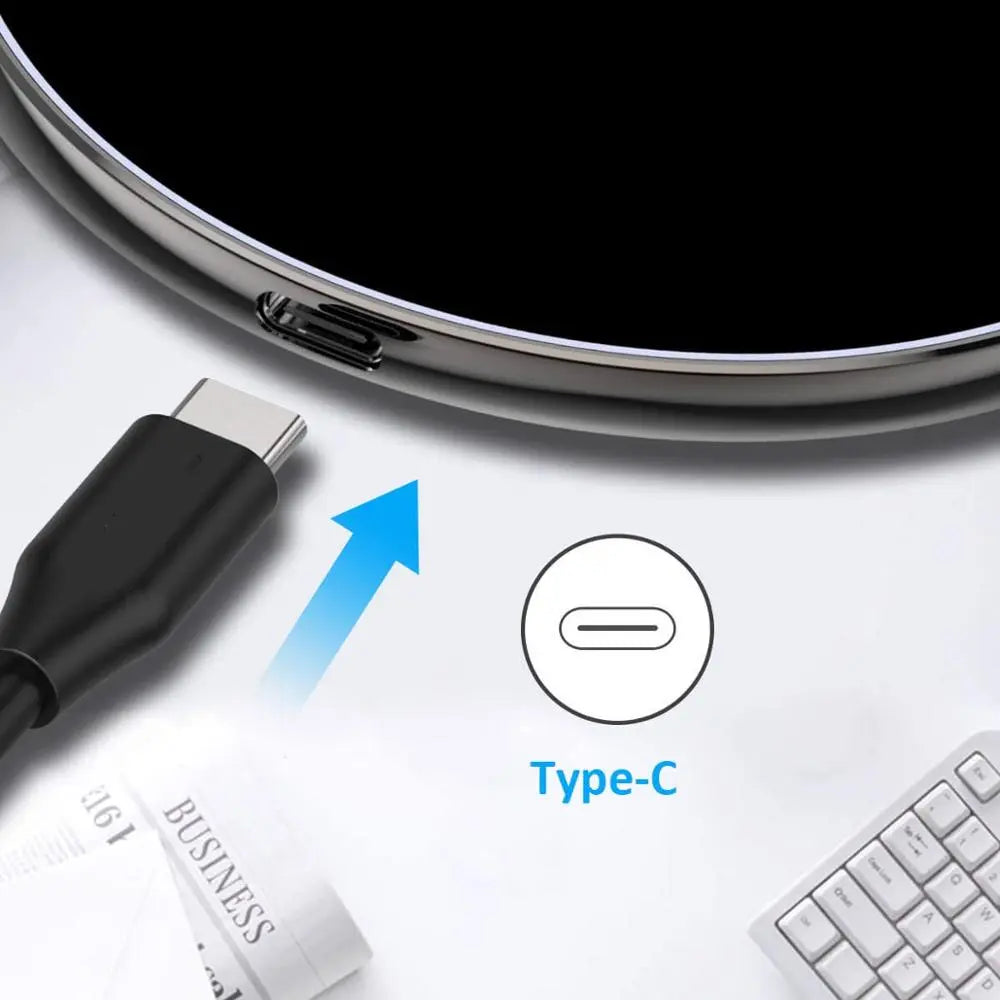 Navando | Snel Draadloos Oplaadpad Met USB-C Aansluiting