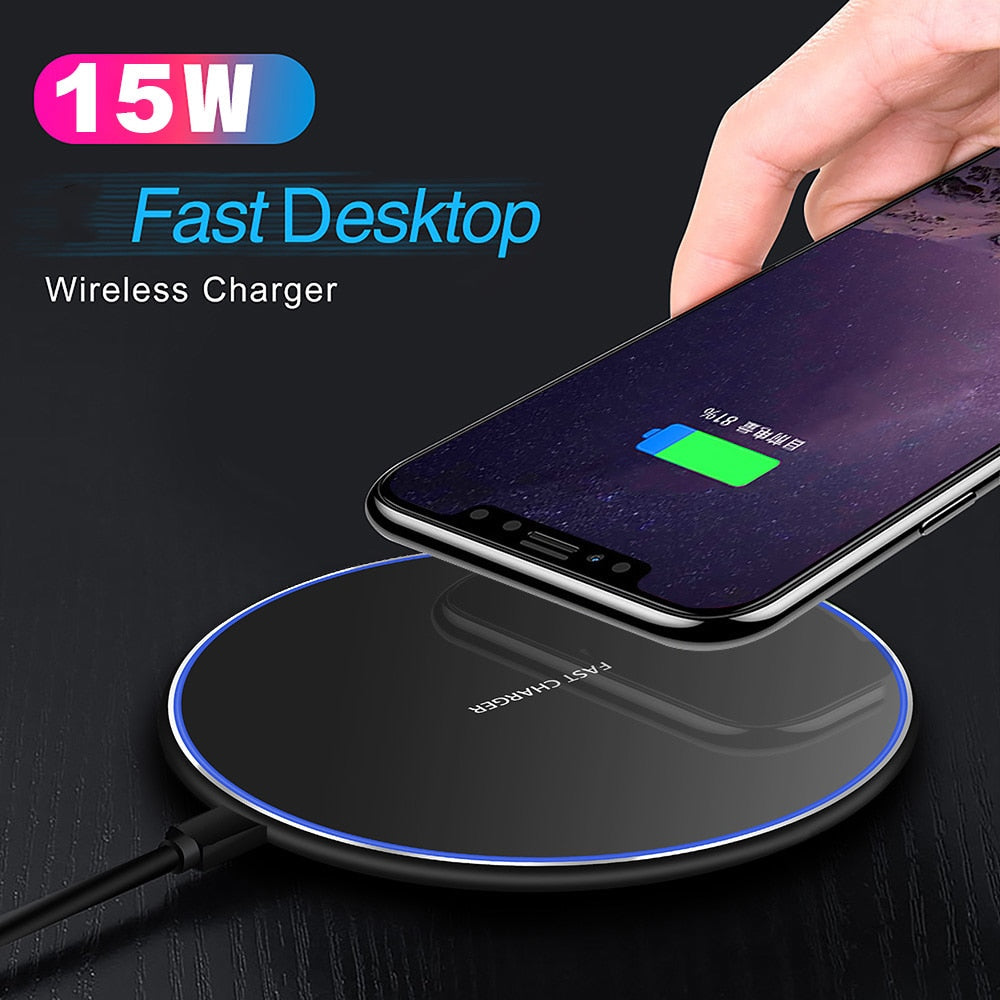 Navando | Snel Draadloos Oplaadpad Met USB-C Aansluiting