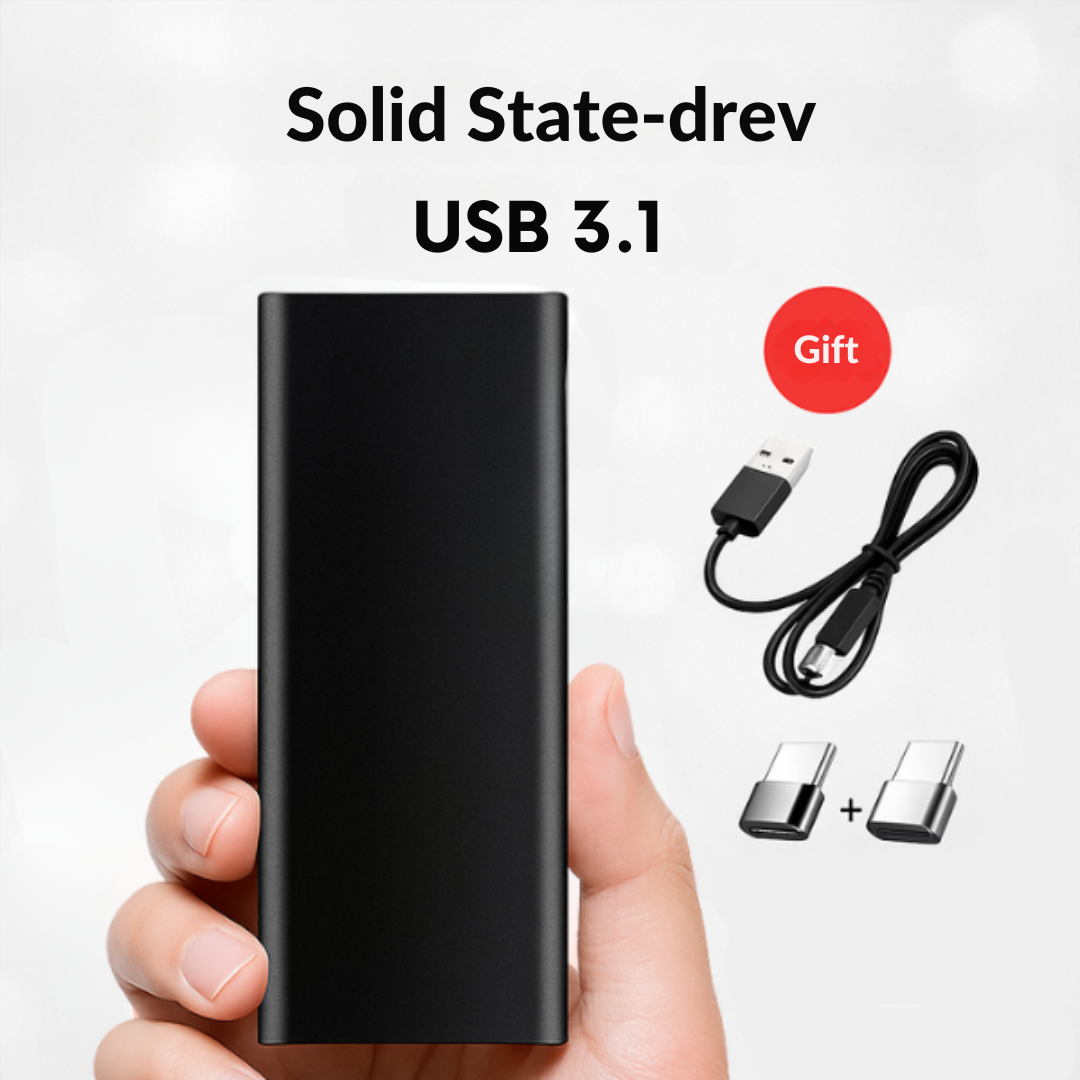 Navando | Ultracompacte Draagbare Externe SSD Met USB-C