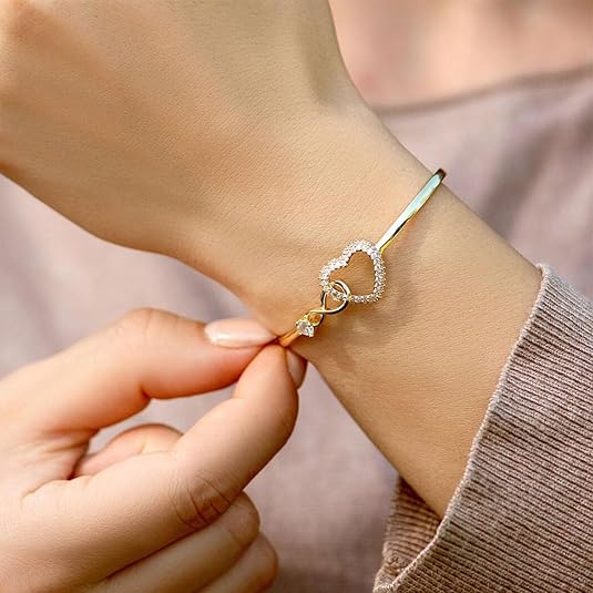 Navando | Verstelbare Armband Met Hartje En Infinity-Symbool