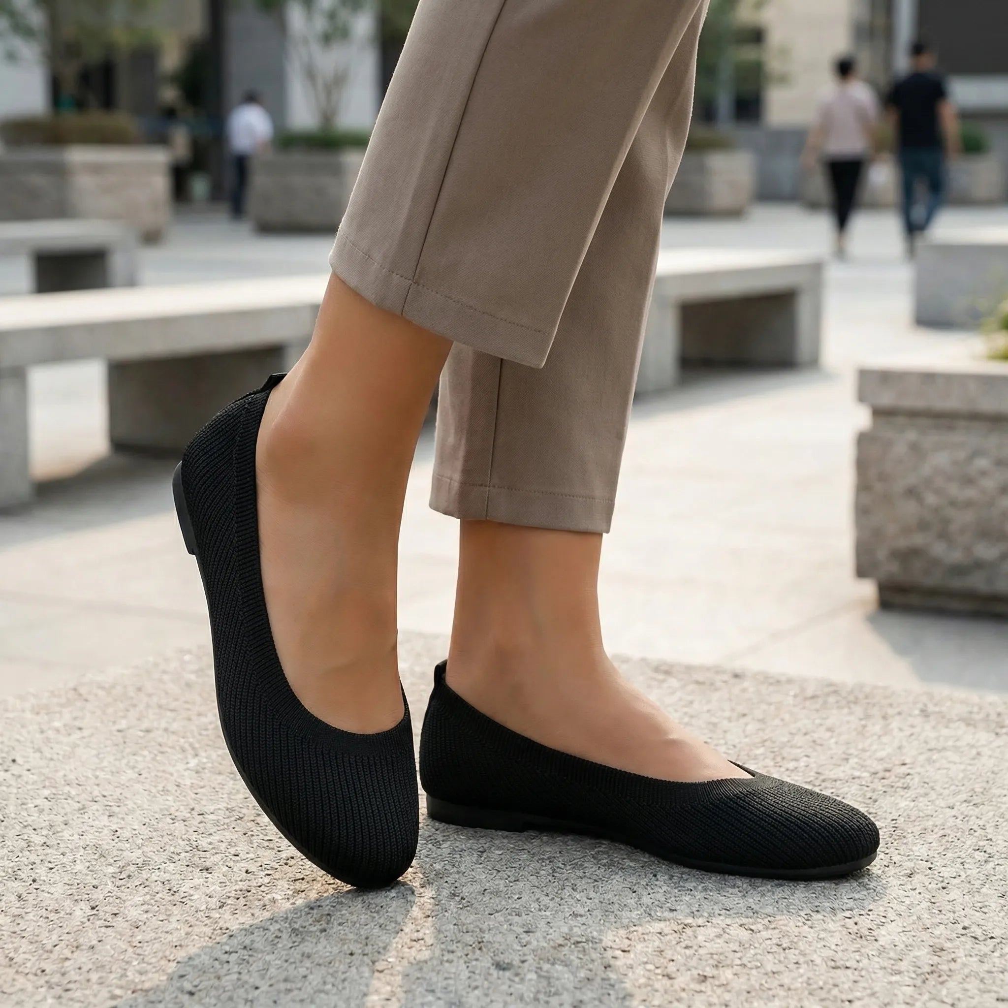 Navando | Vlakke Loafer Met Orthopedische Binnenzool