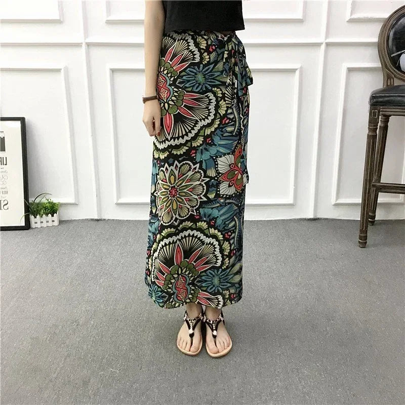 Navando | Vloeiende Maxi Rok