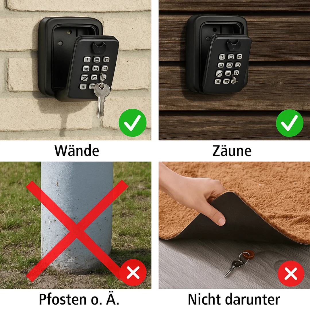 Navando | Weerbestendige Sleutelkluis Voor Buiten