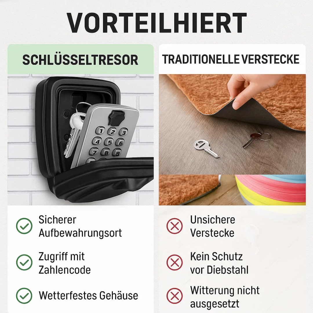 Navando | Weerbestendige Sleutelkluis Voor Buiten