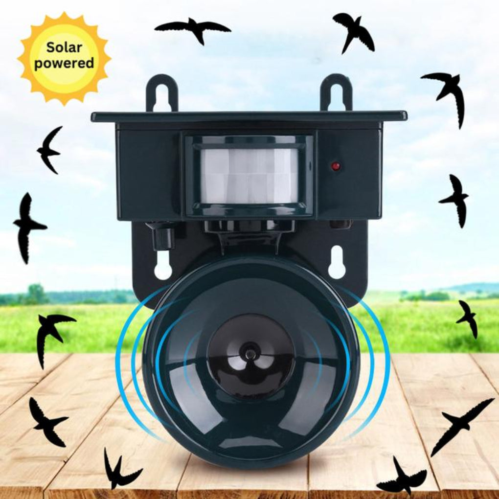Navando | Zonnegevoede Vogelafschrikkingsapparaat Met PIR-Sensor