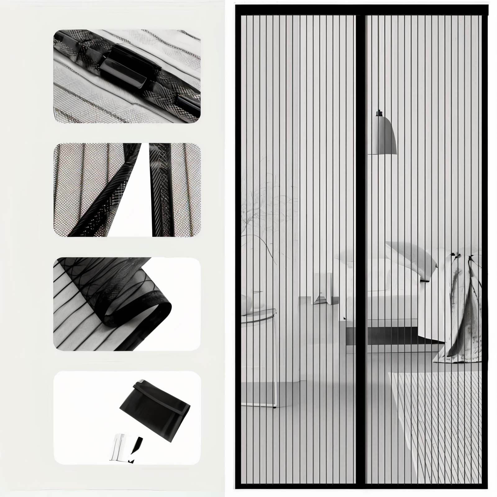 NetShield | Slim muggennet met magnetische sluiting 3