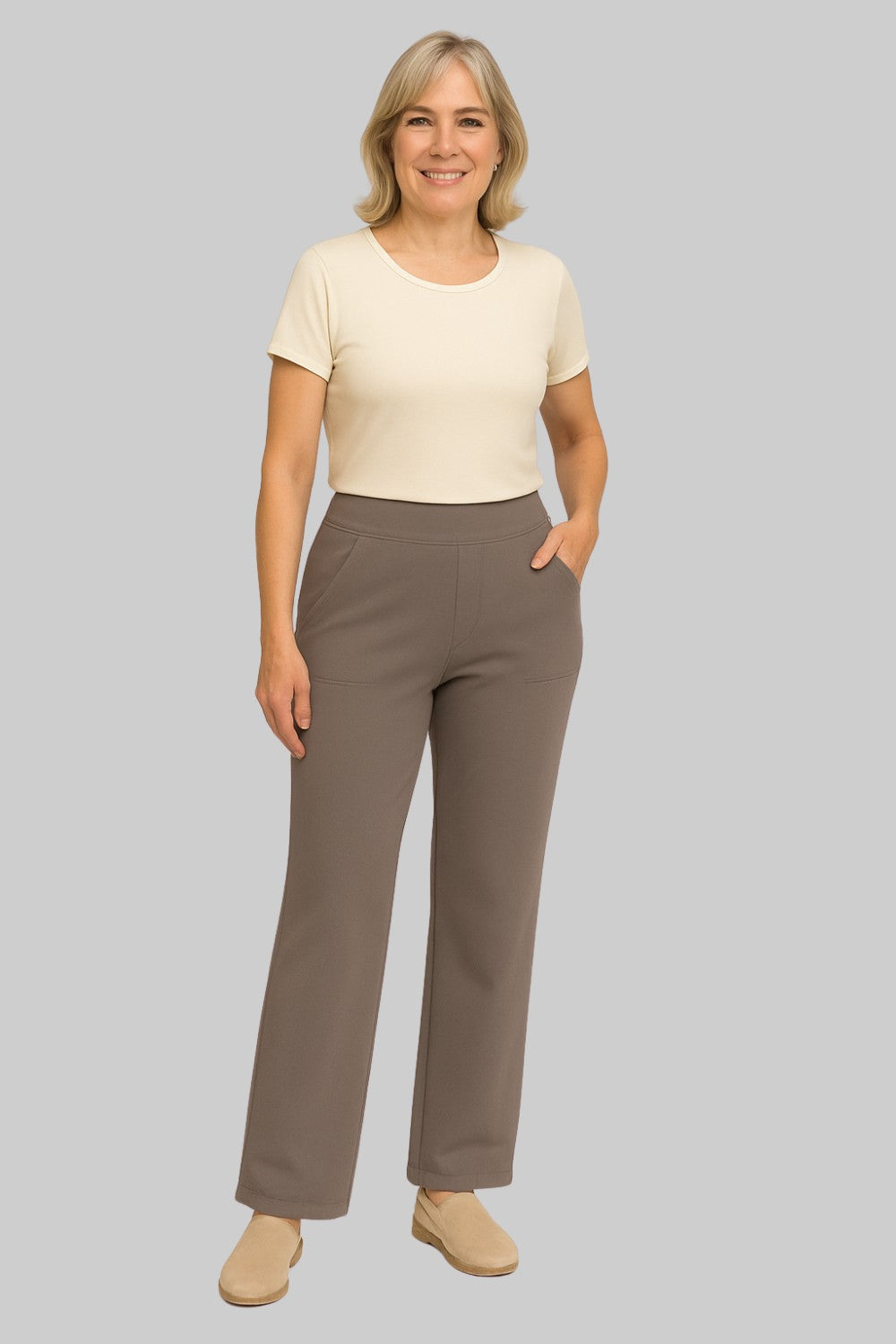 Nette Comfortabele Damesbroek Met Hoge Taille | Navando