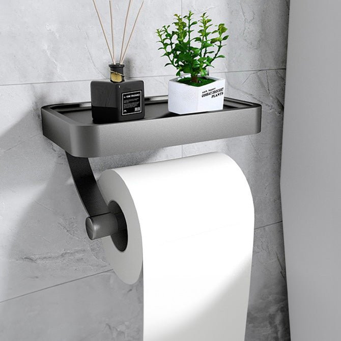 Nola | Wandgemonteerde Toiletrolhouder Met Handig Planchet