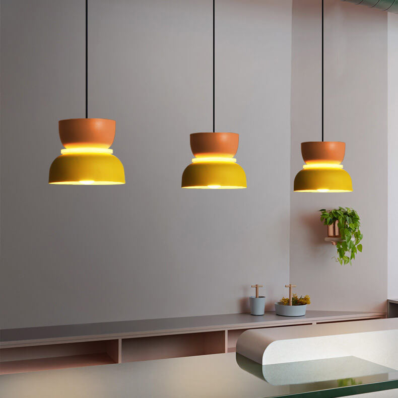 Noordse verlichting | Kleurrijke LED-hanglamp voor woonkamer, eetkamer en slaapkamer 3