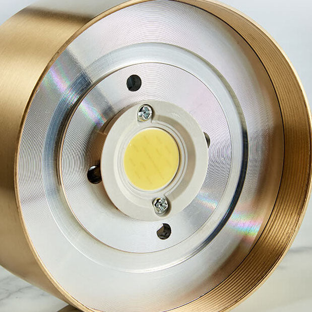 Nordic Light Luxe | Volledig koperen inbouw LED-lamp 8