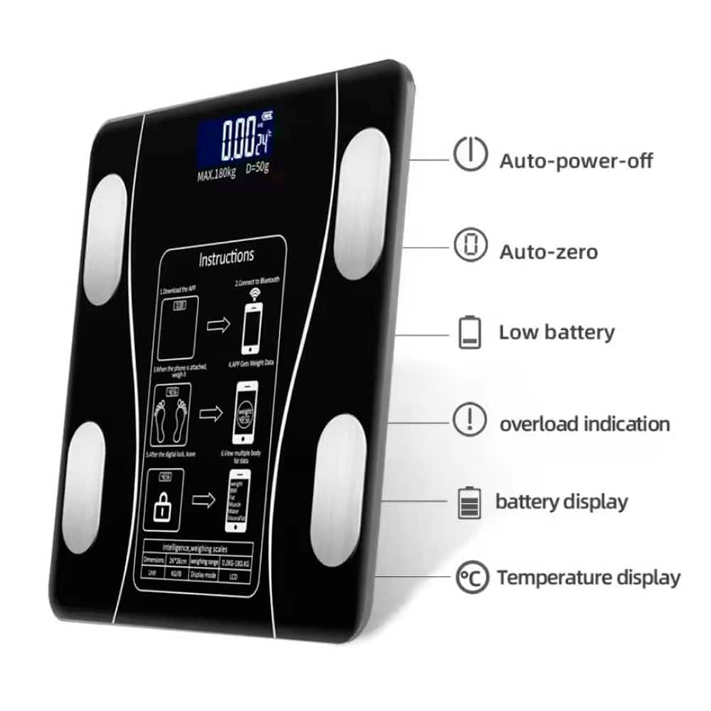 OKOK International | Slimme Bluetooth-weegschaal Met BMI-Functie 2