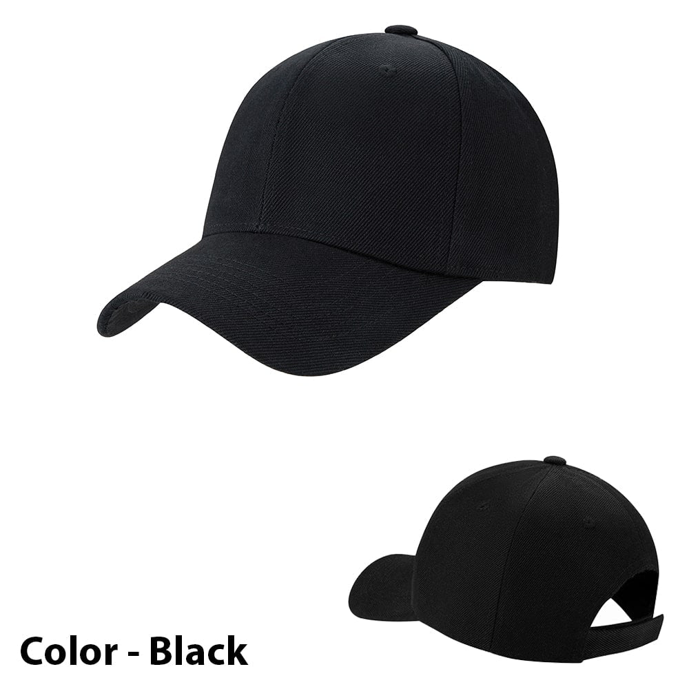 Onbekend | Effen polyester baseballpet 6