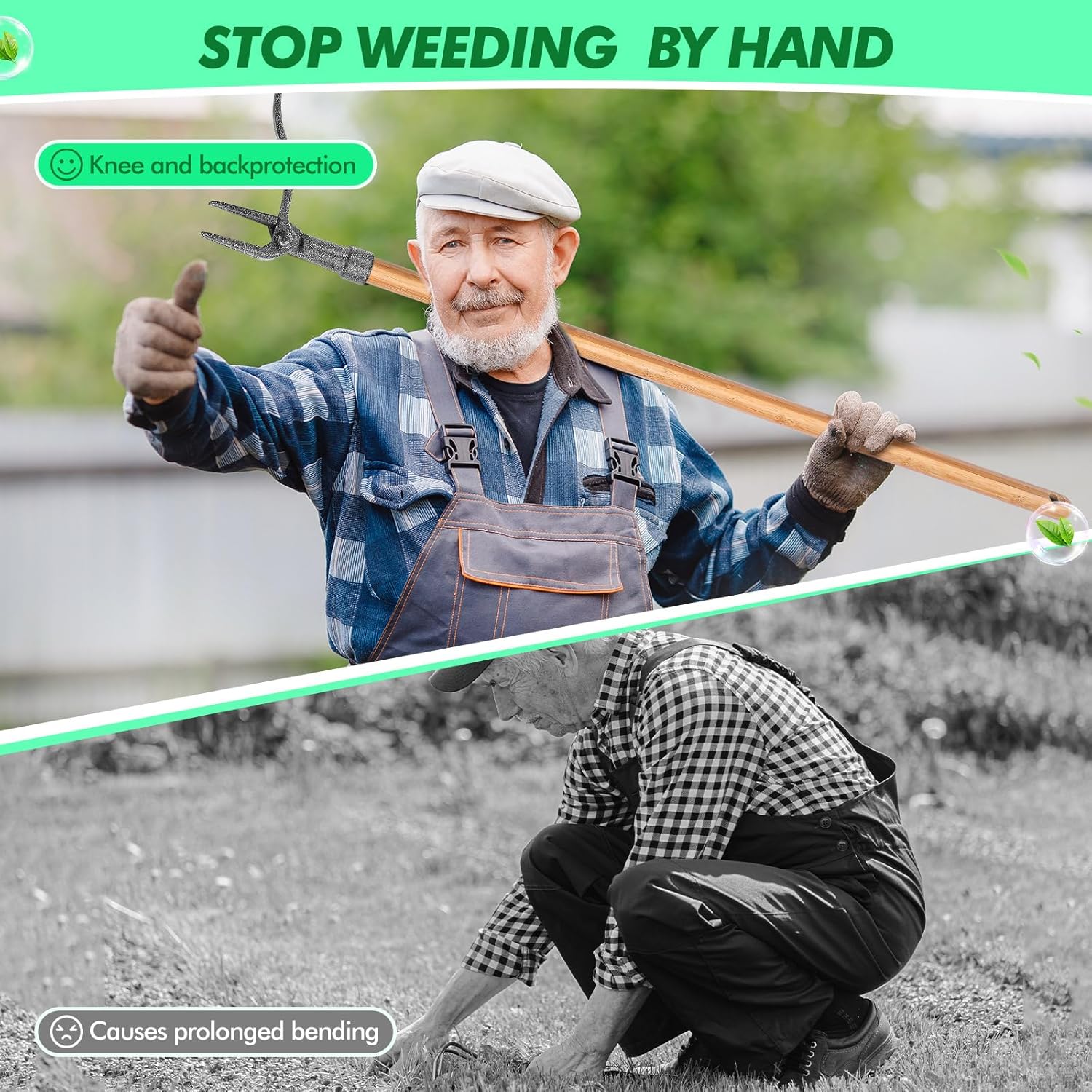 Onkruidtrekker | 4 Klauwkoppen Voor Effectieve Wortelverwijdering 7