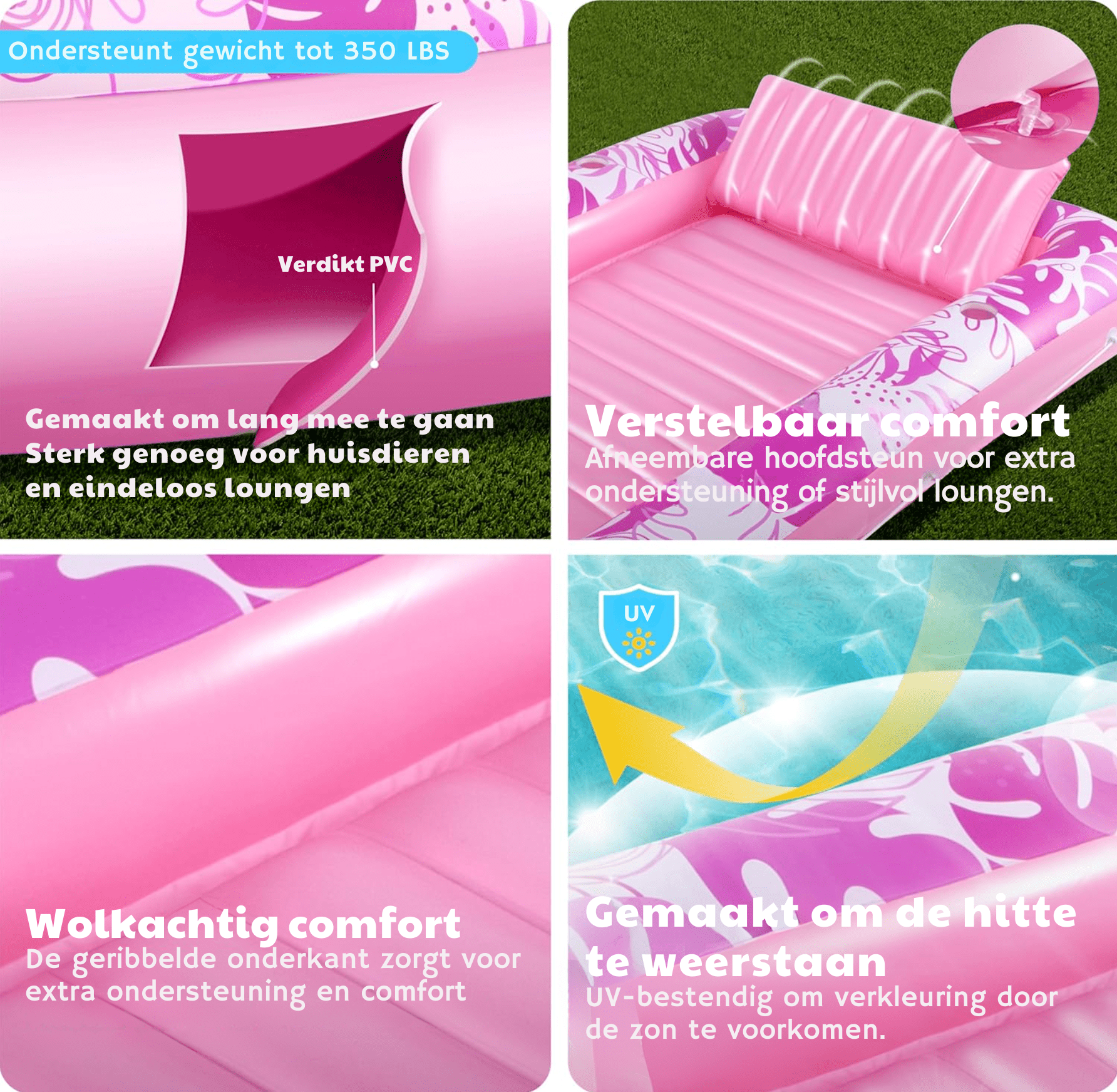 Opblaasbaar Loungebed Voor Buiten | Navando 