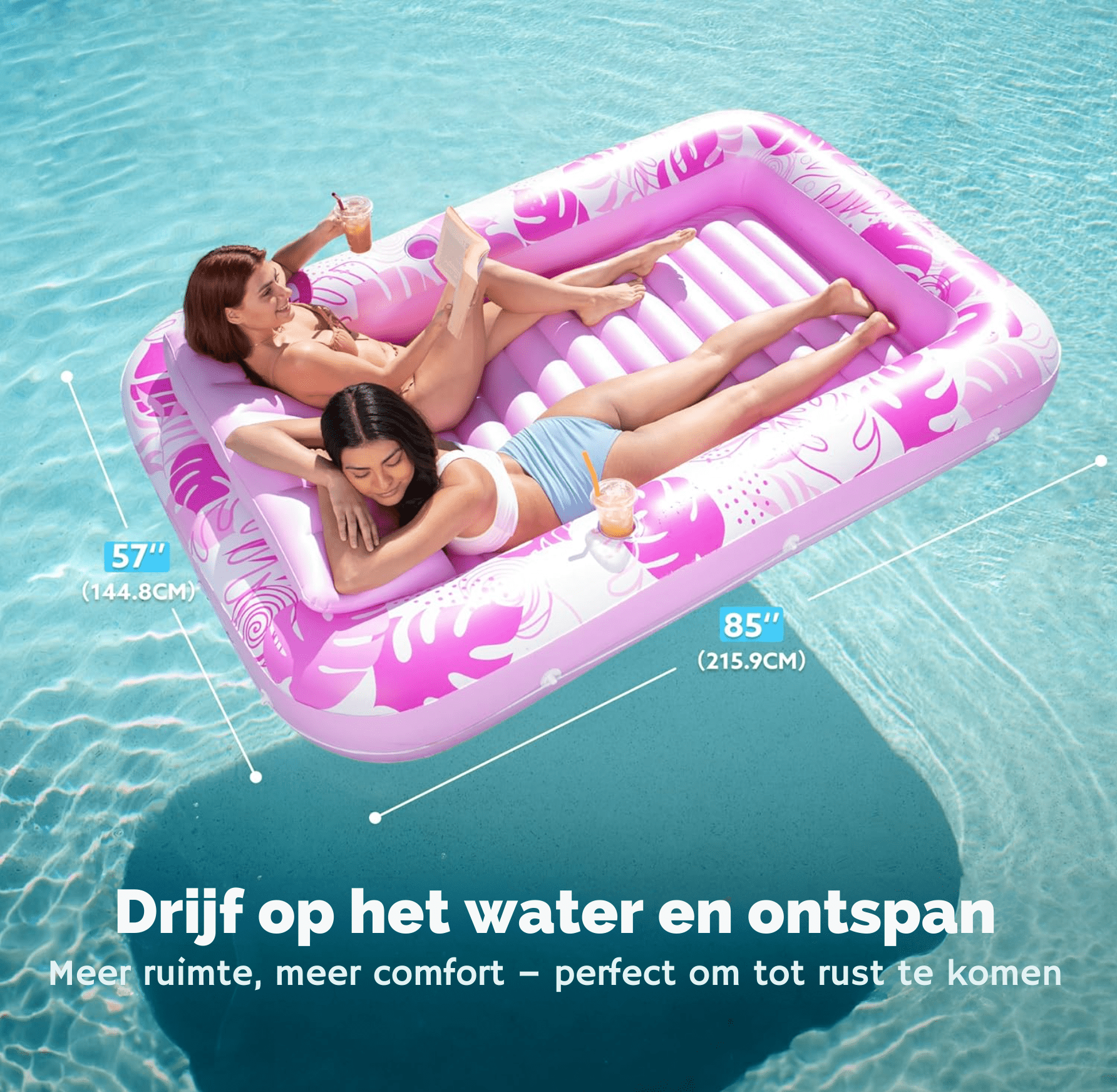 Opblaasbaar Loungebed Voor Buiten | Navando 