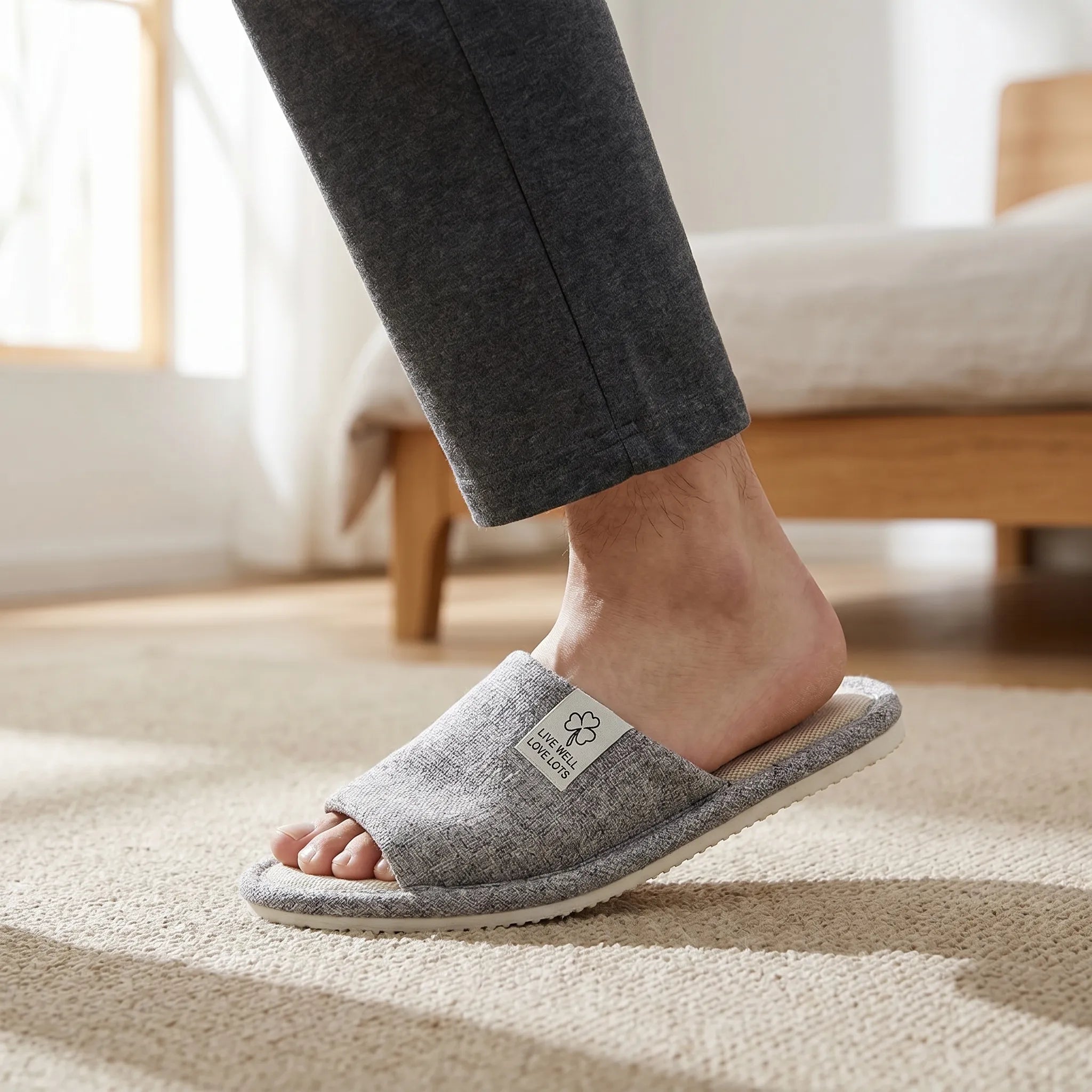 Open Pantoffels Voor Thuis | Navando 