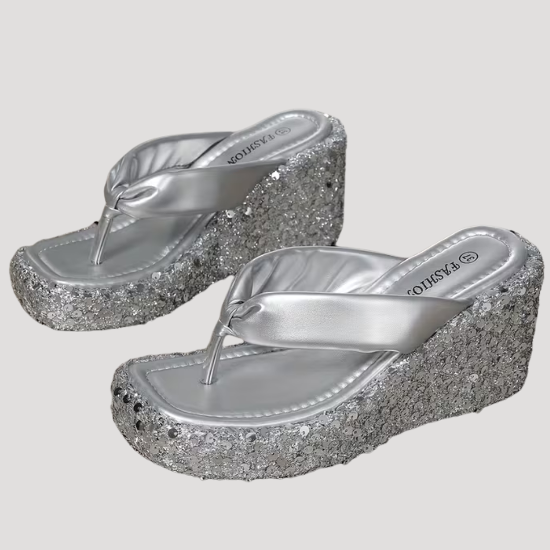 Opvallende Platform Slippers | Navando 