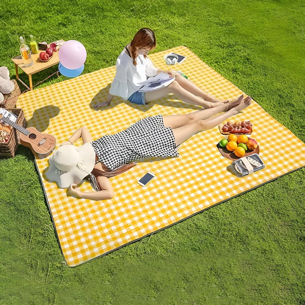 Opvouwbaar Gestreept Picknickkleed | Navando 