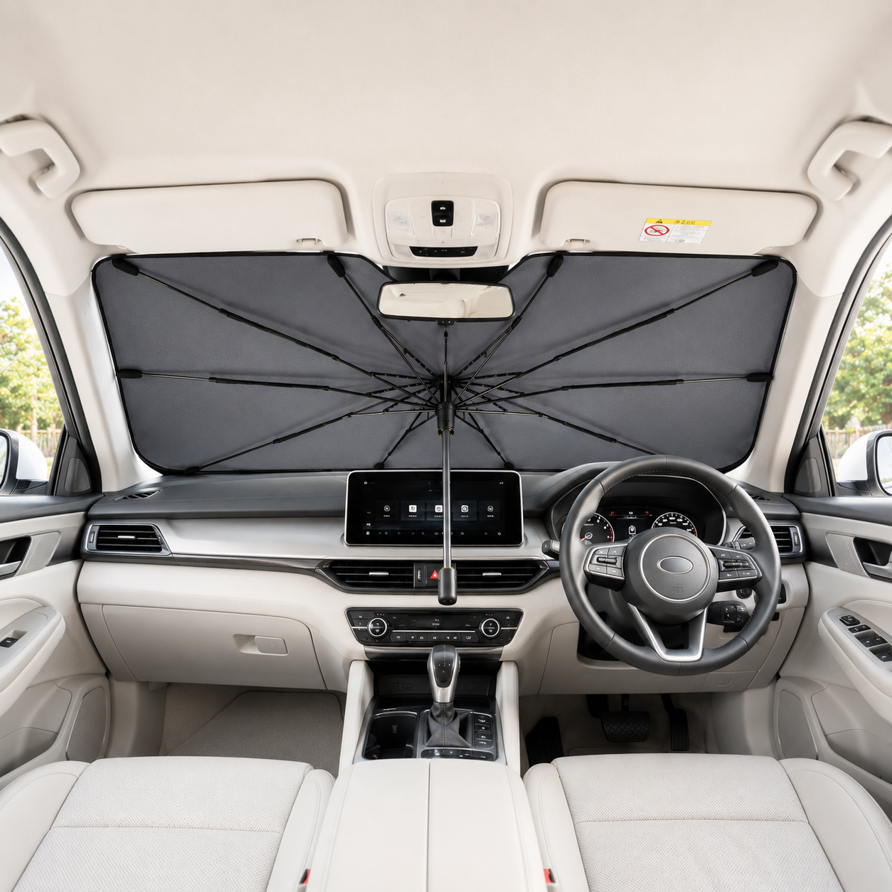 Hittebestendig Auto Zonnescherm Voorruit | Navando