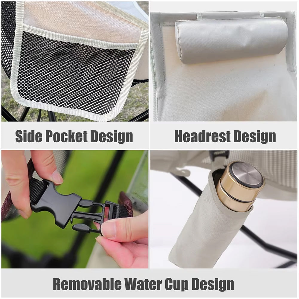 Opvouwbare Compacte Campingstoel | Navando 