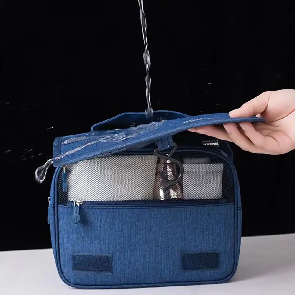 Opvouwbare Hangende Toilettas Met Handige Ritsvakken | Navando