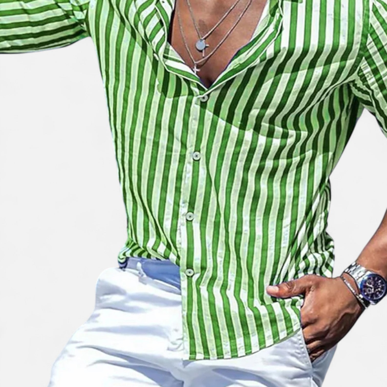 Oude Monarchie | Ademend linnen shirt 0