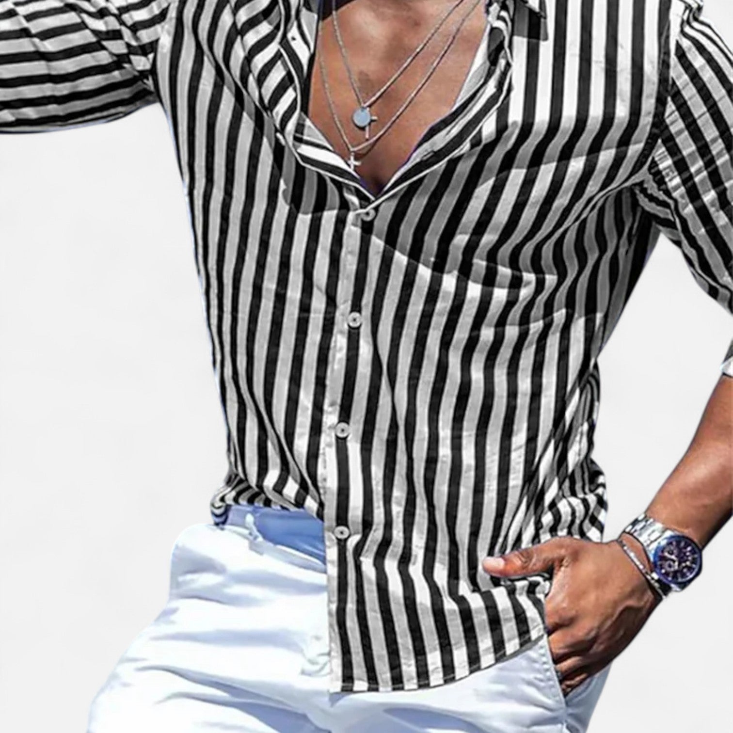 Oude Monarchie | Ademend linnen shirt 5