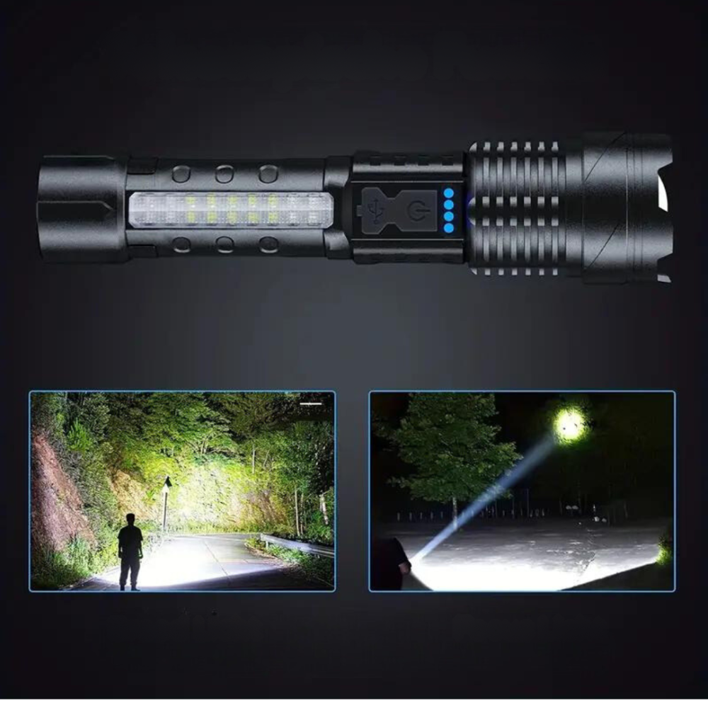 OutdoorVista | Waterdichte oplaadbare zaklamp 5000 lumen 4