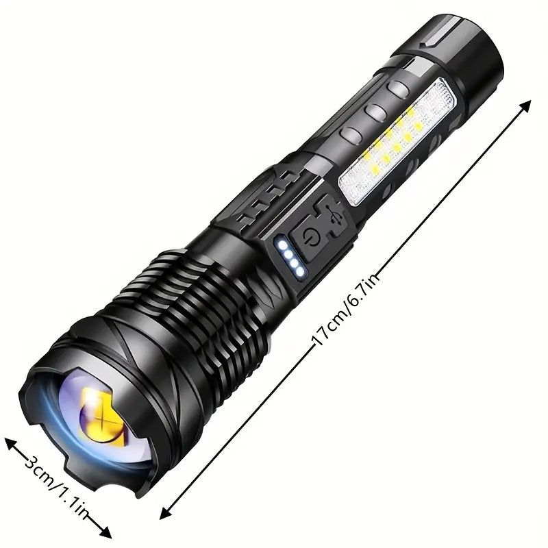 OutdoorVista | Waterdichte oplaadbare zaklamp 5000 lumen 5
