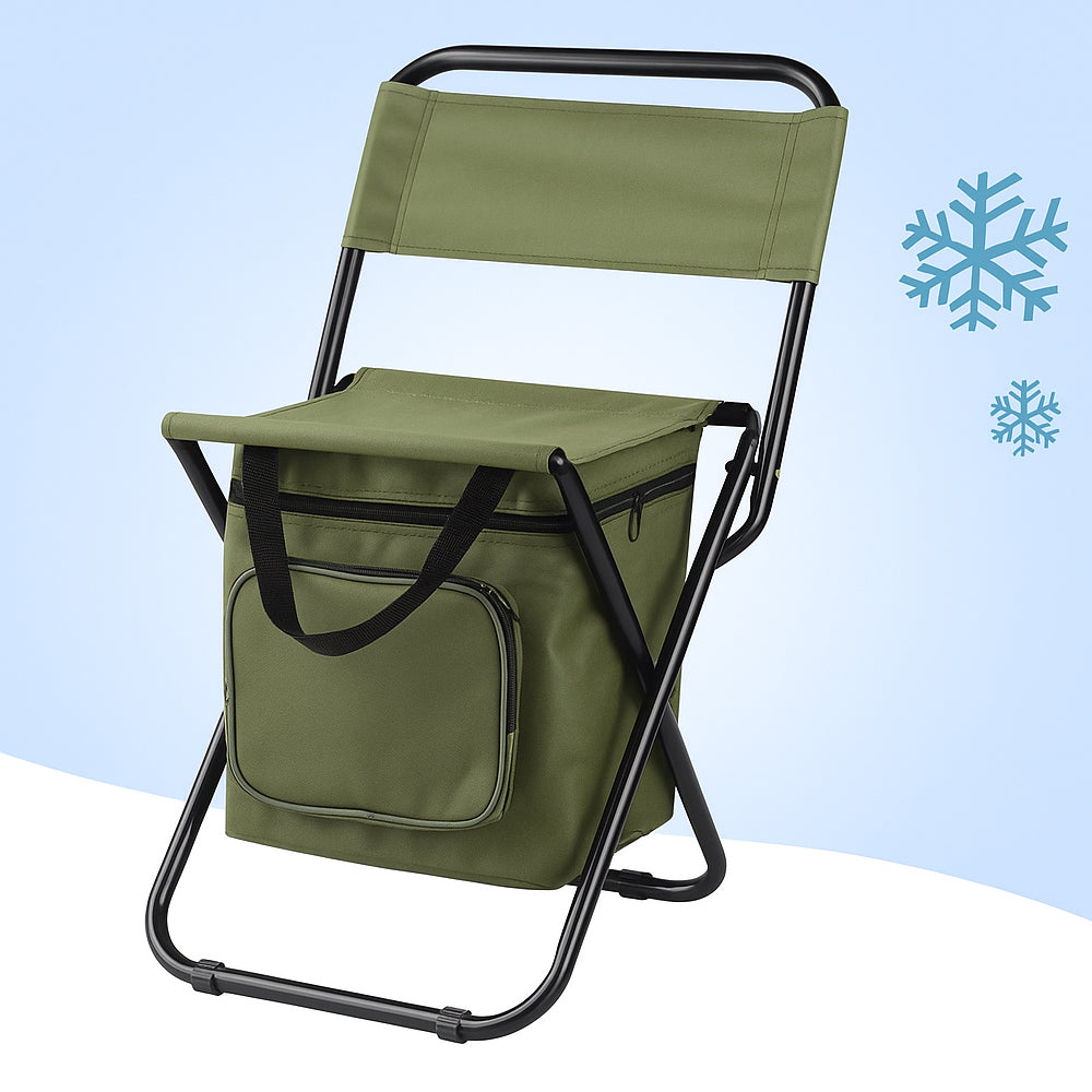 Outdoor Essentials | Opvouwbare campingstoel met koeltas 4