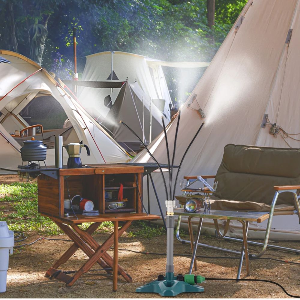 Outdoor | Draagbaar vernevelingssysteem met verstelbare spuitkoppen 3