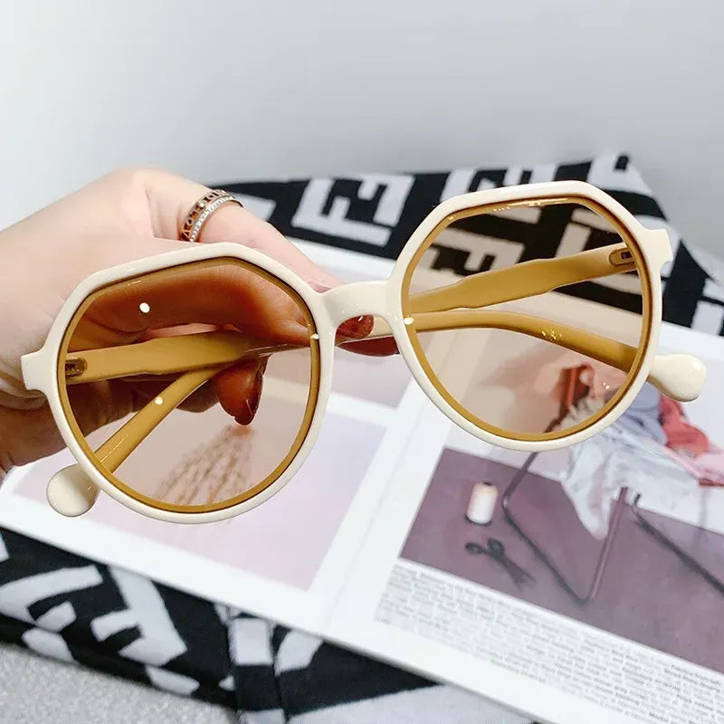 Oversized Geometrische Zonnebril | Navando