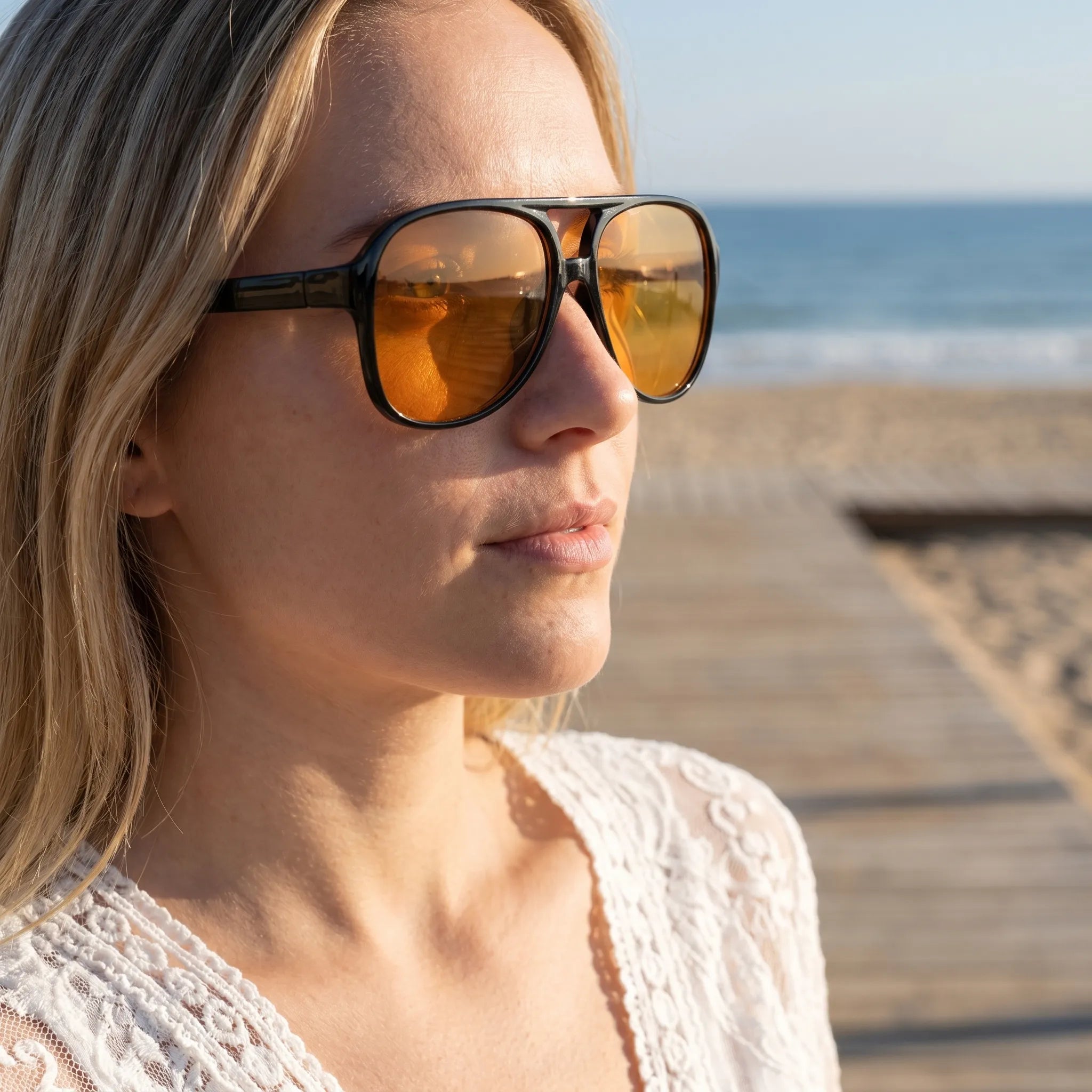Oversized Retro Zonnebril | Navando 