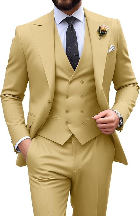 Peaky Blinders Pak Heren - Slim-Fit Driedelig Kostuum Met Piekrevers