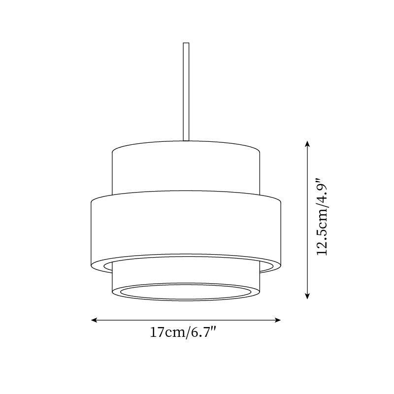 Perra | Travertijn hanglamp met walnoothout 6