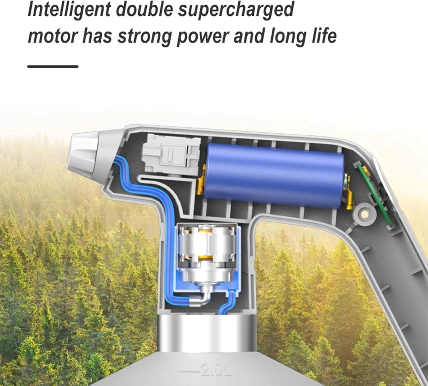 Plantenverzorging | Elektrische spuitfles met ergonomisch handvat 8