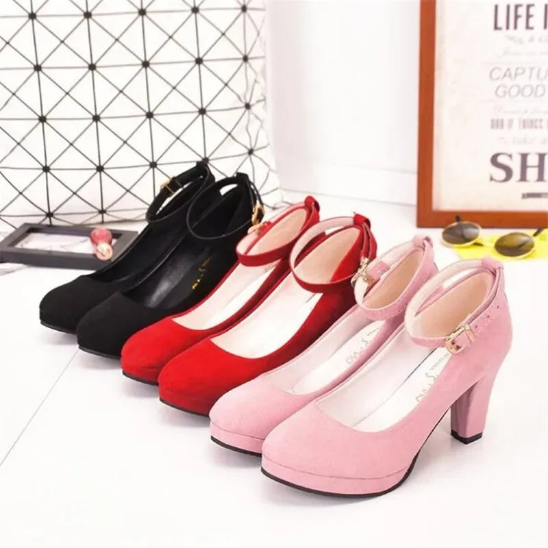 Pumps Met Stevige Blokhak | Navando 