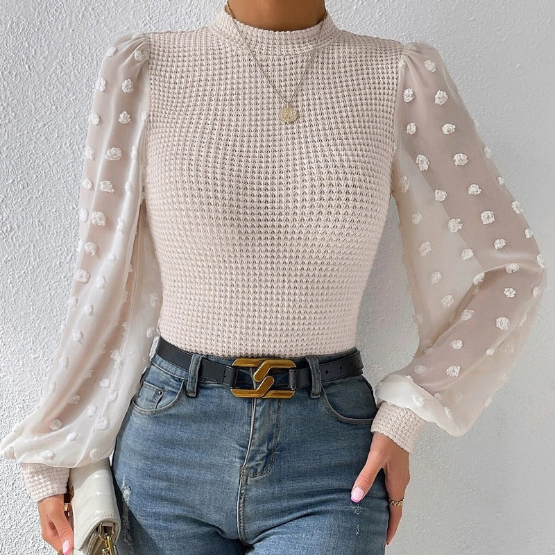 Rachel | Zachte trui met ronde halslijn 3