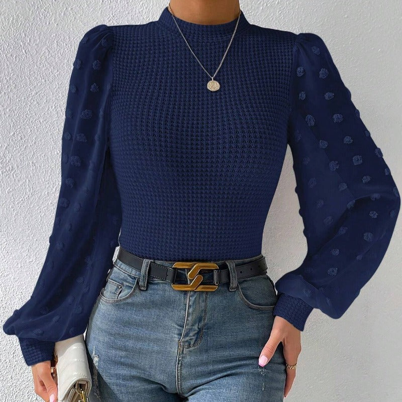 Rachel | Zachte trui met ronde halslijn 4