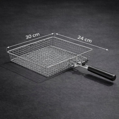 Rechthoekige Barbecuekorf Met Handvat | Navando