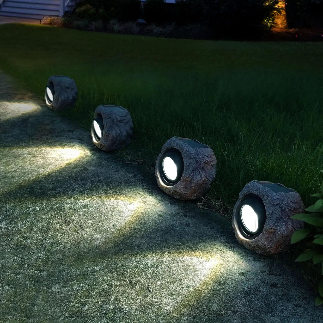 RockBright | Milieuvriendelijke solar tuinverlichting met automatische aan/uit functie 5