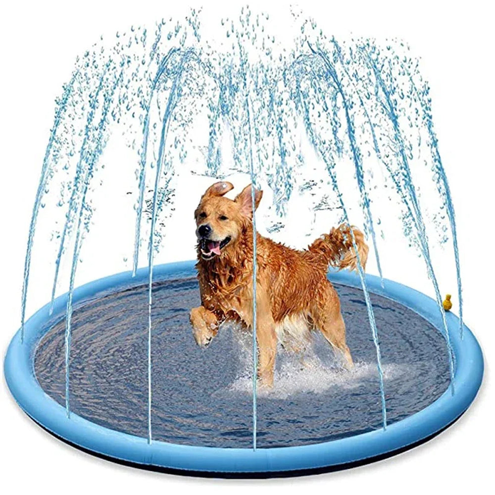 Ronde Waterspeelmat Met Opstaande Rand | Navando 