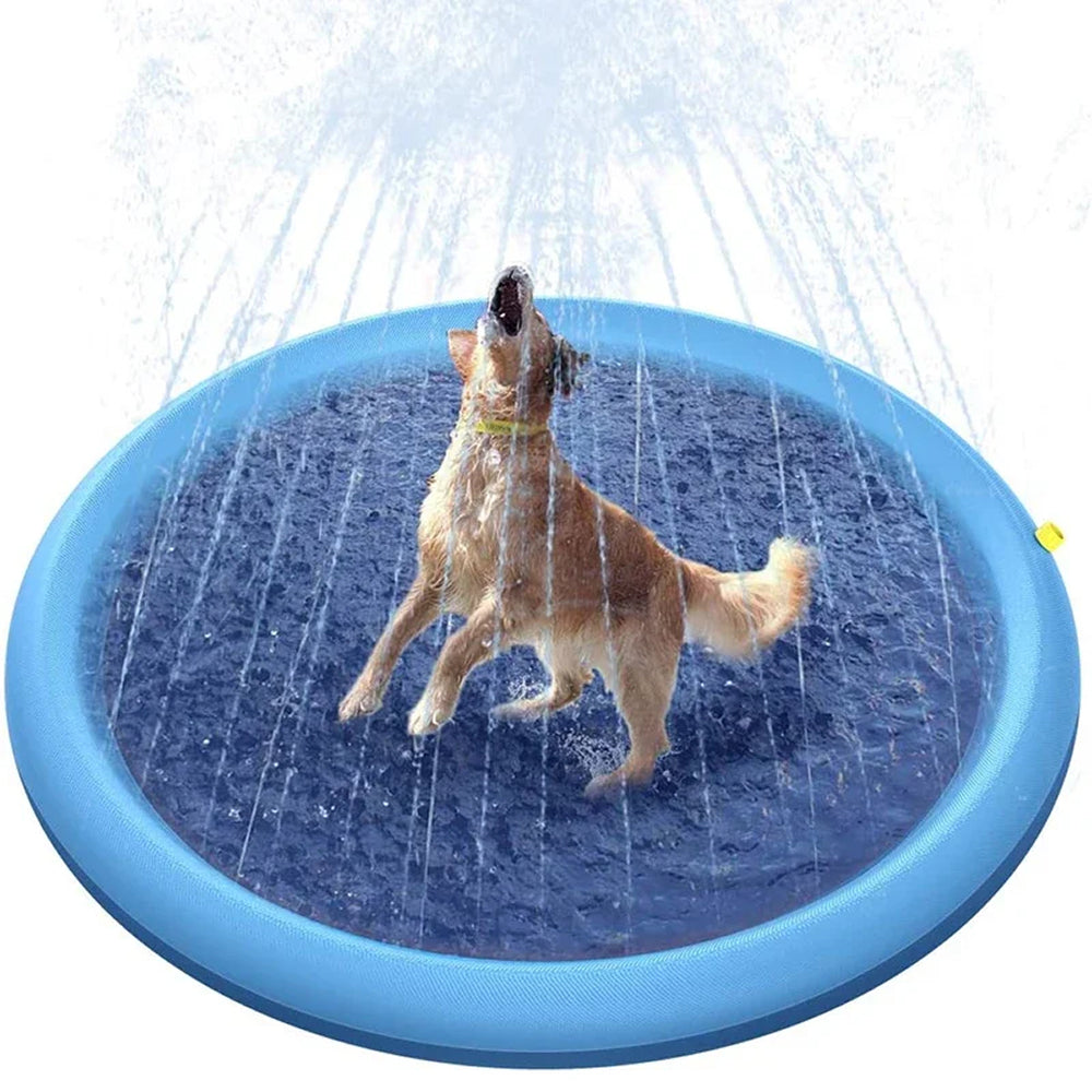 Ronde Waterspeelmat Met Opstaande Rand | Navando 