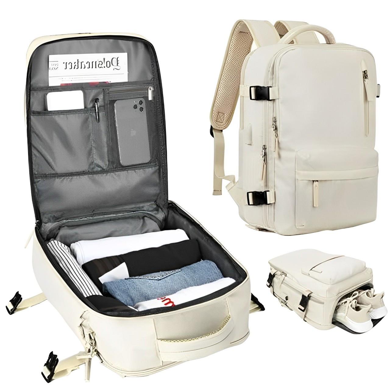 Ruime Clamshell Reisrugzak Handbagage | Navando