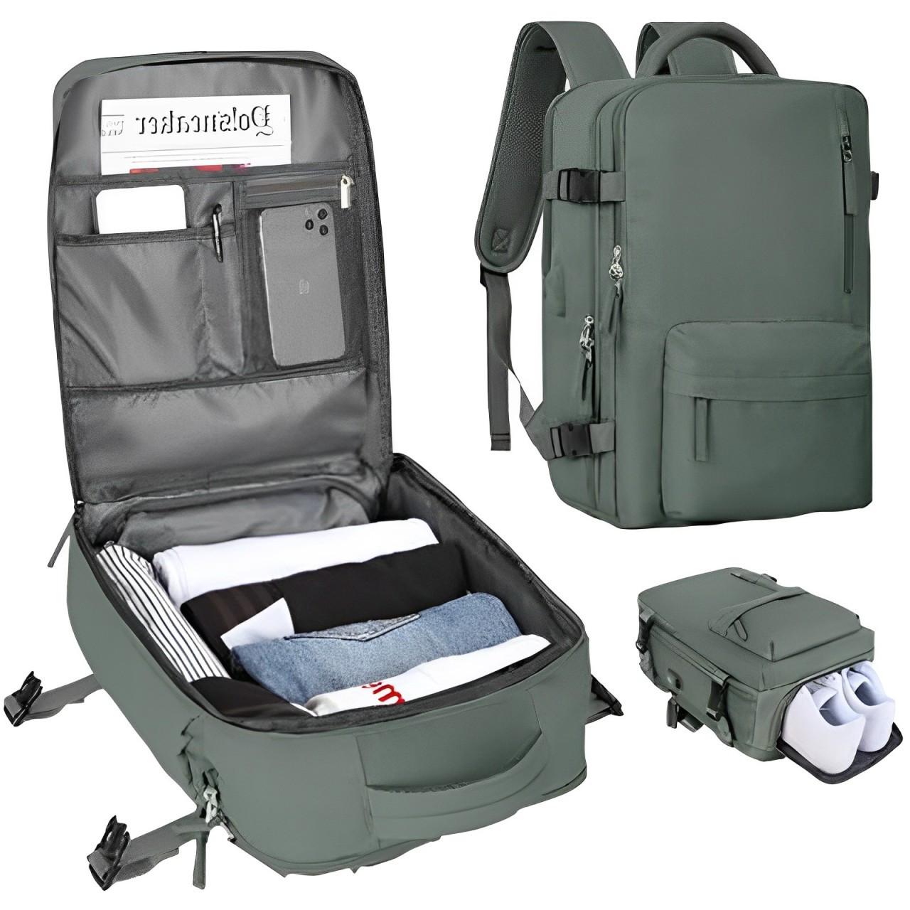 Ruime Clamshell Reisrugzak Handbagage | Navando