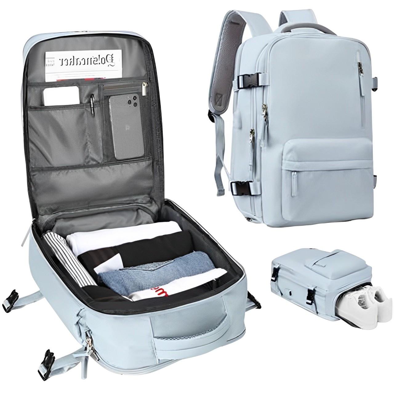 Ruime Clamshell Reisrugzak Handbagage | Navando