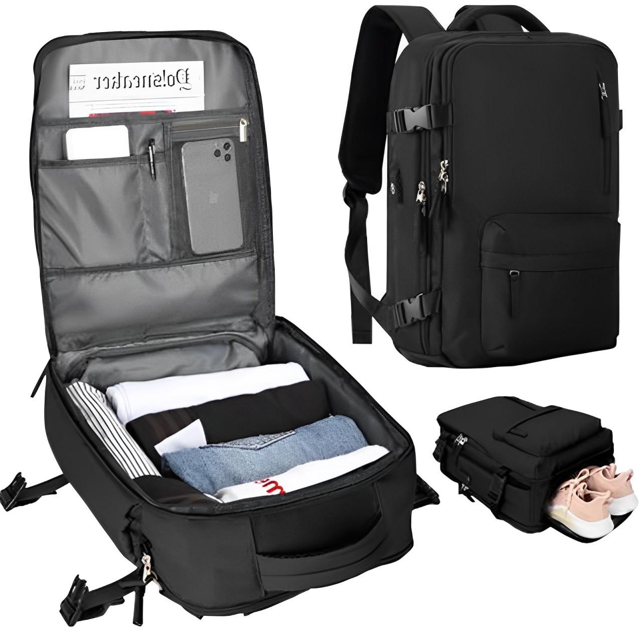 Ruime Clamshell Reisrugzak Handbagage | Navando