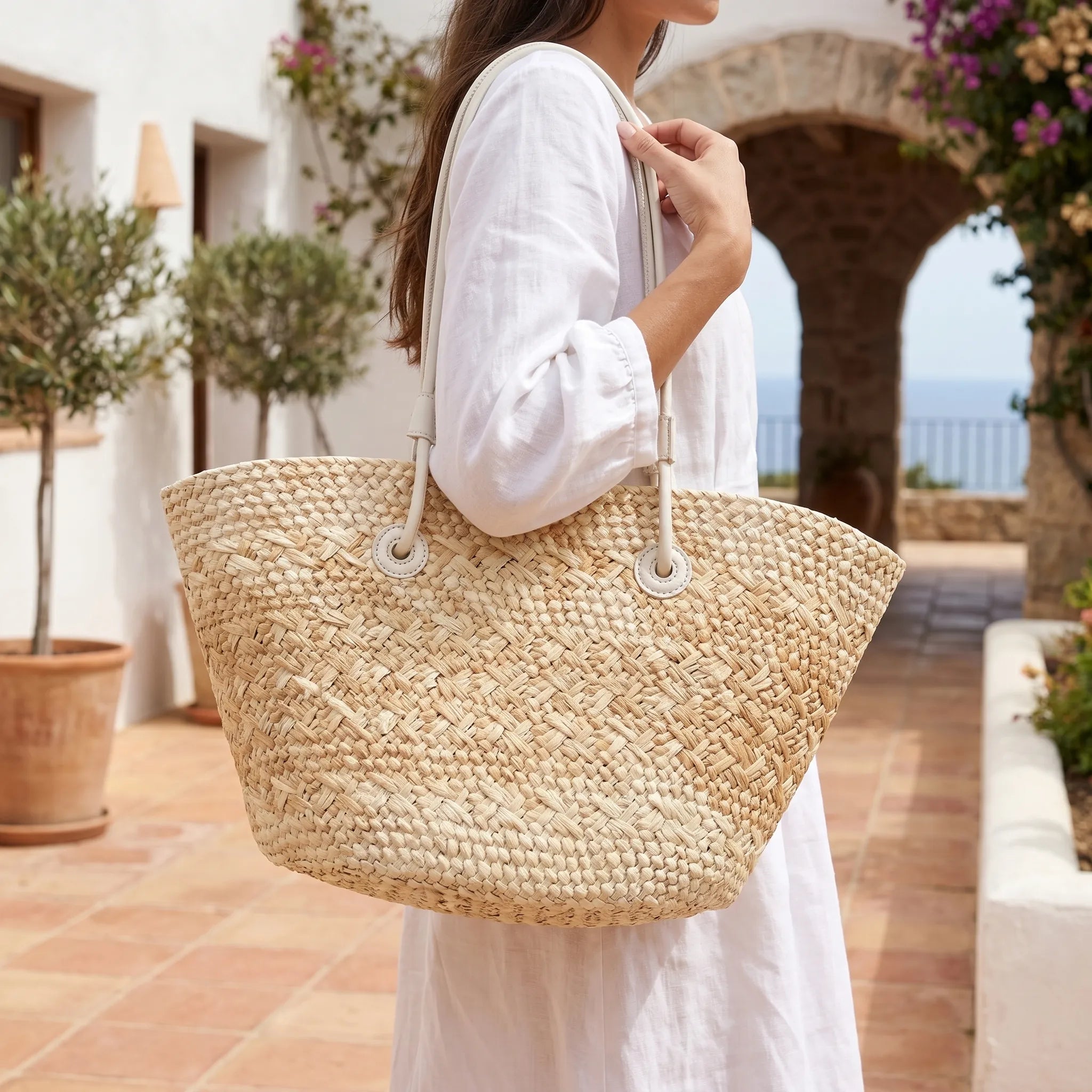 Ruime Gevlochten Zomertas | Navando 
