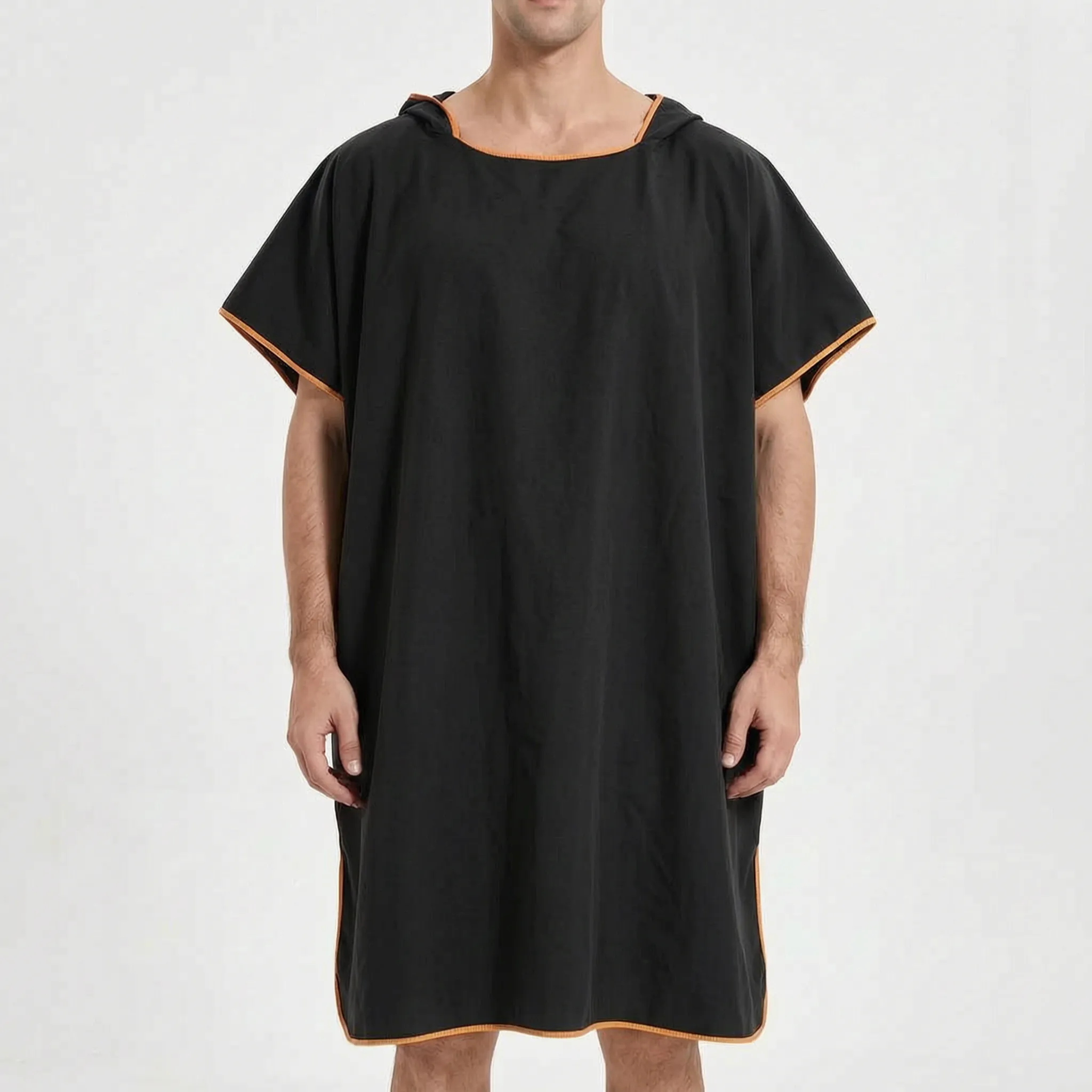 Ruime Sneldrogende Surfponcho Met Capuchon | Navando 